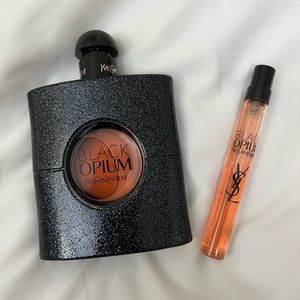 YSL Black Opium 3oz & Travel Size